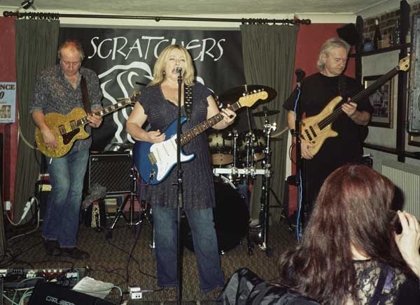 Bad Influence  band at 3 Lions Farncombe